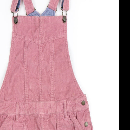 Fatface Girls Pink  Corduroy Pinafore/Dungaree Dress  Size 12-13 Years