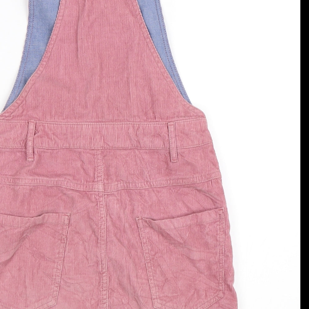 Fatface Girls Pink  Corduroy Pinafore/Dungaree Dress  Size 12-13 Years