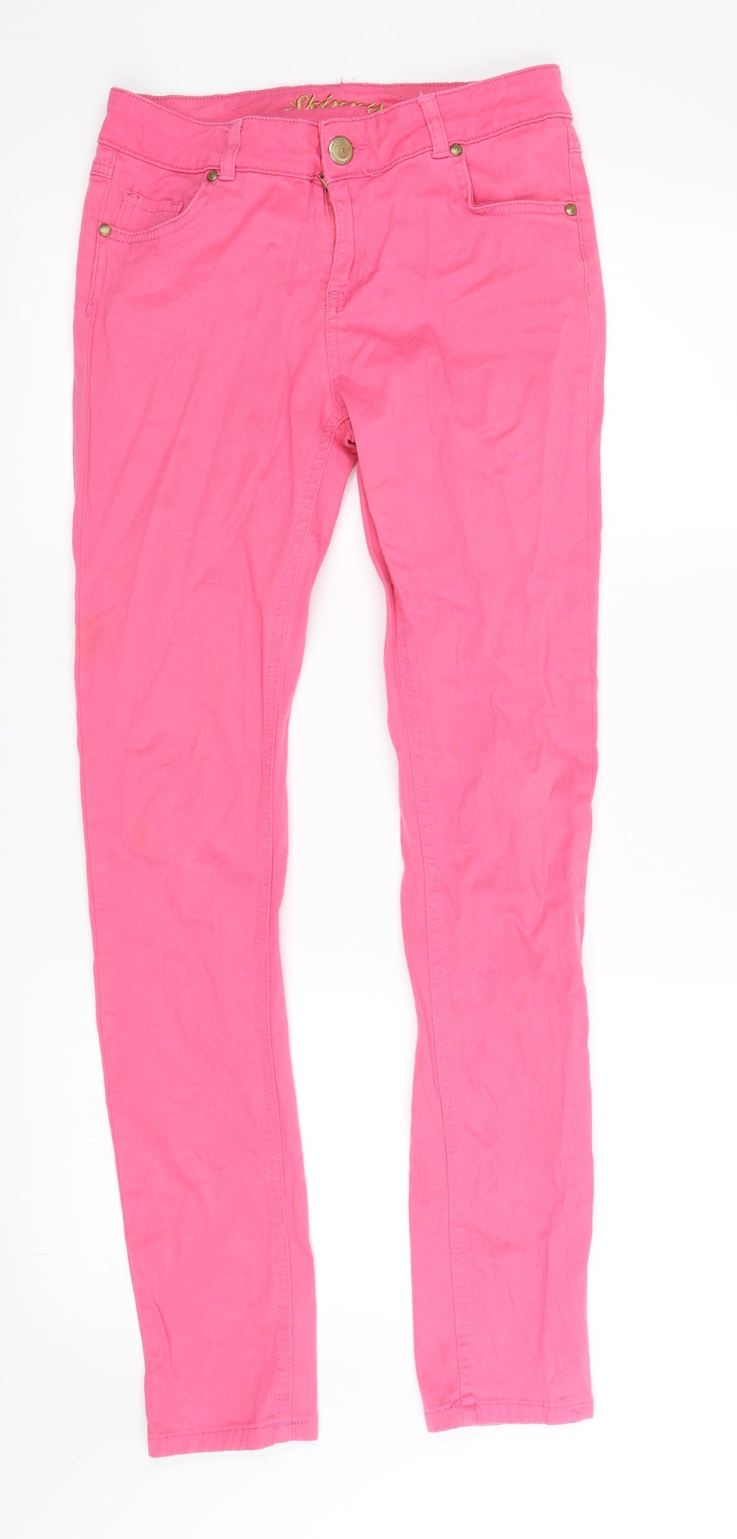 Primark Womens Pink   Skinny Jeans Size 10 L29 in