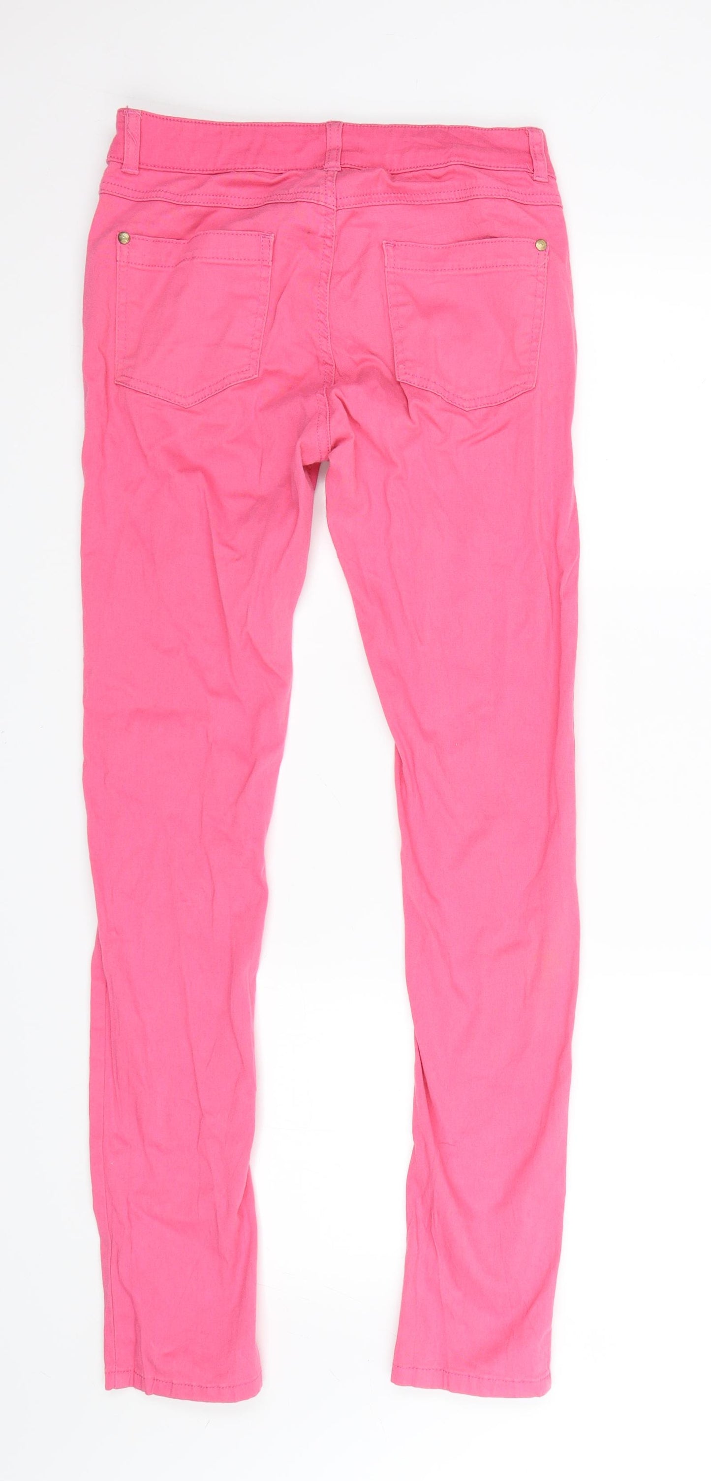 Primark Womens Pink   Skinny Jeans Size 10 L29 in