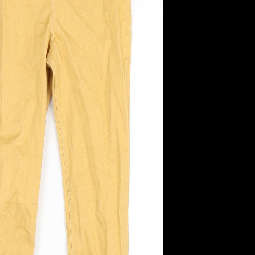 George Girls Yellow   Skinny Jeans Size 13-14 Years - Jegging