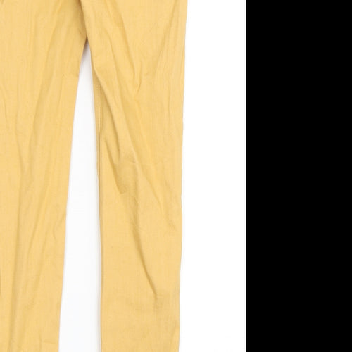 George Girls Yellow   Skinny Jeans Size 13-14 Years - Jegging
