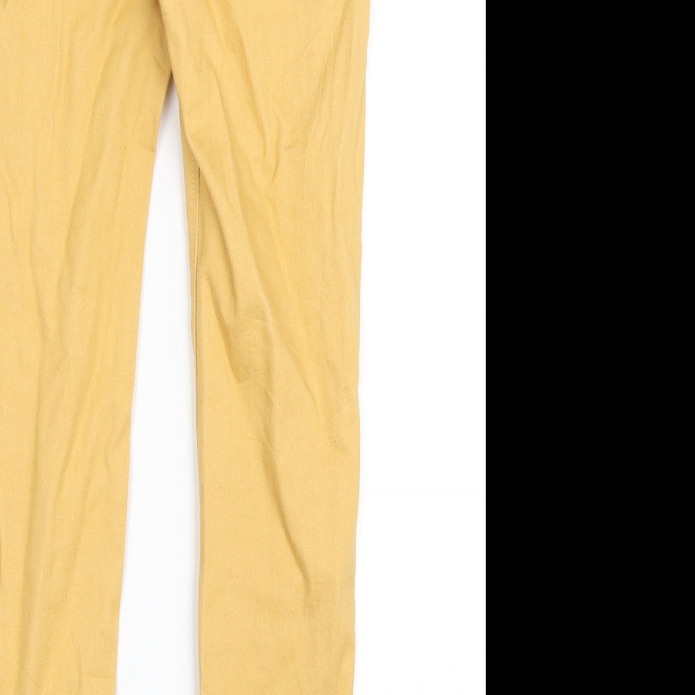 George Girls Yellow   Skinny Jeans Size 13-14 Years - Jegging
