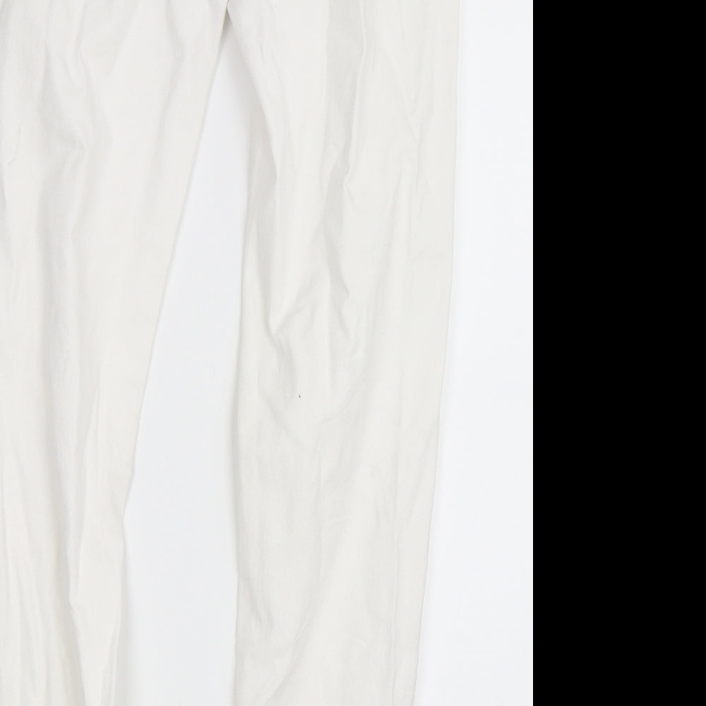 Peacocks Womens White   Skinny Jeans Size 12 L27 in