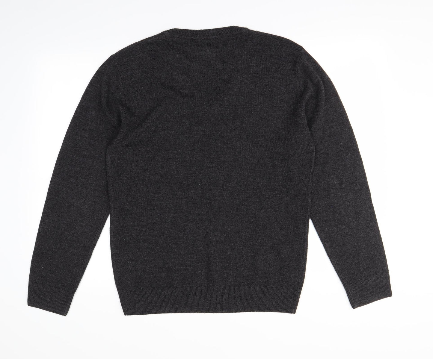 Easy  Mens Grey   Pullover Jumper Size M