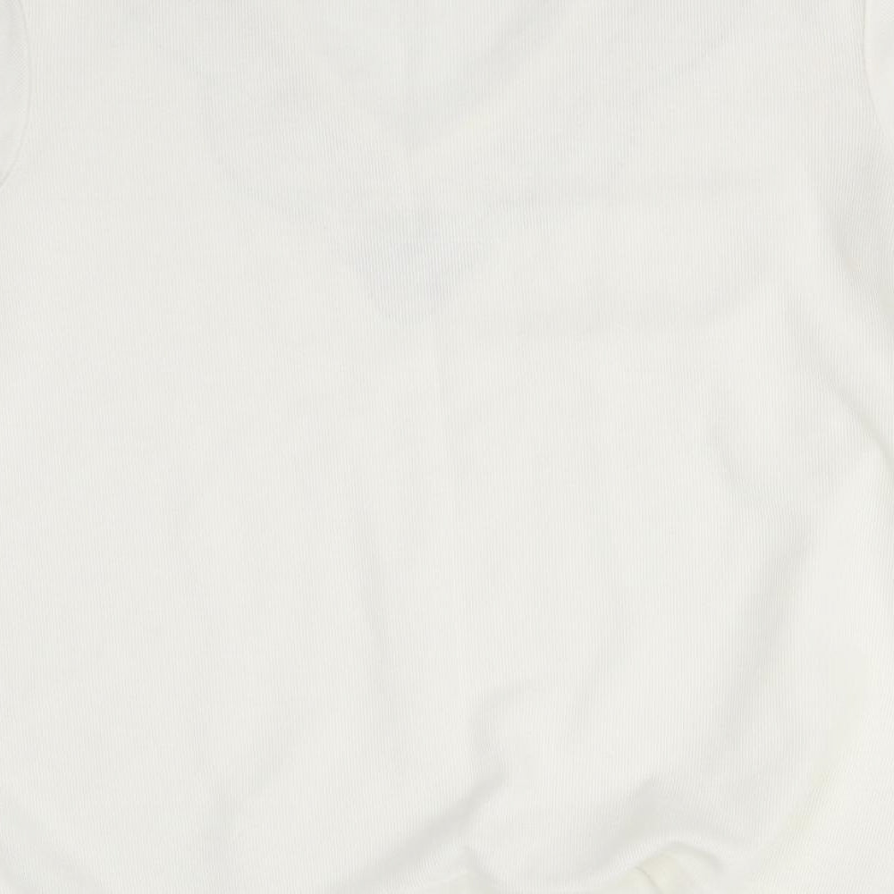 bonmarche Womens White   Basic T-Shirt Size M
