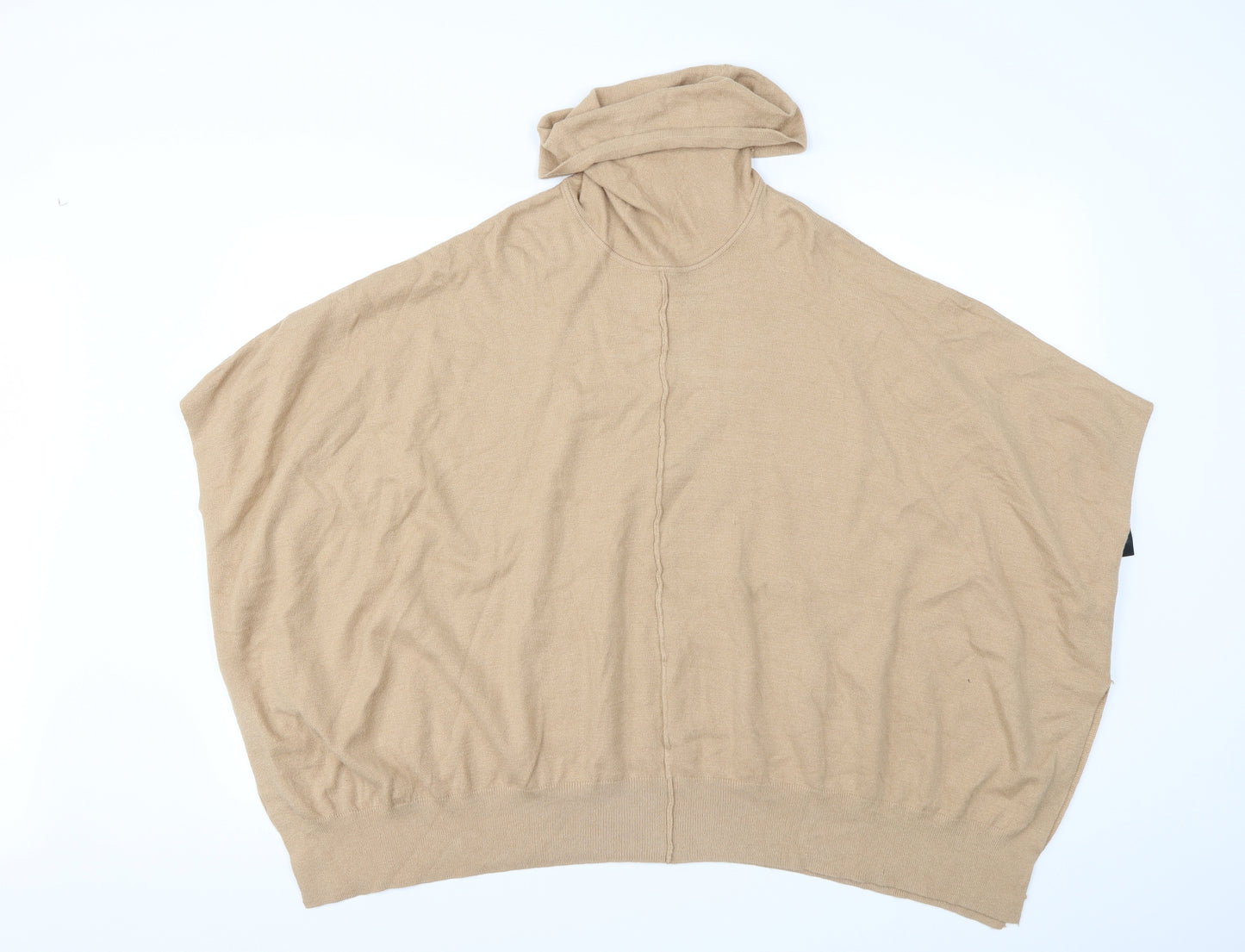 F&F Womens Beige   Cape Jumper Size M