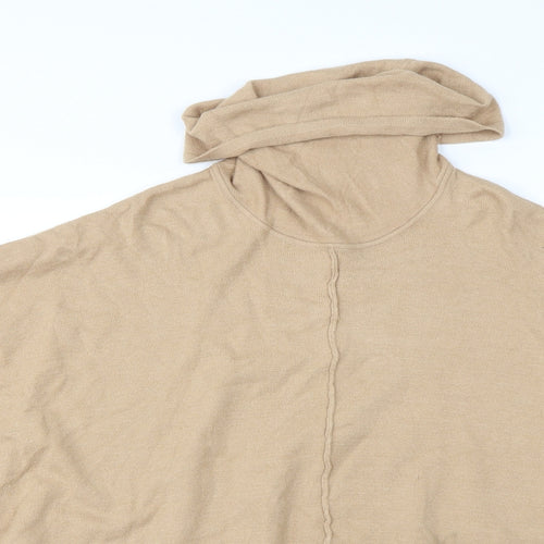 F&F Womens Beige   Cape Jumper Size M