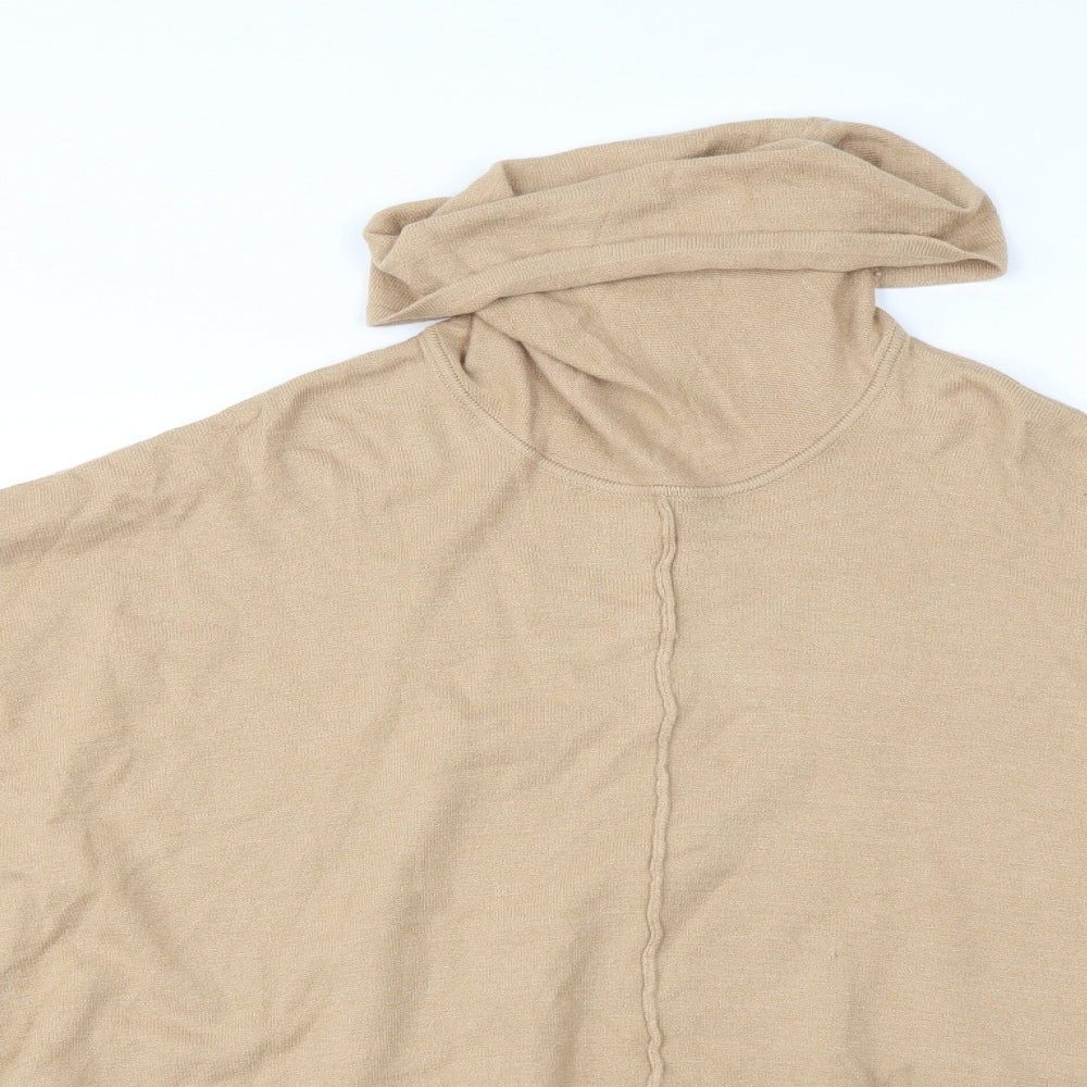 F&F Womens Beige   Cape Jumper Size M