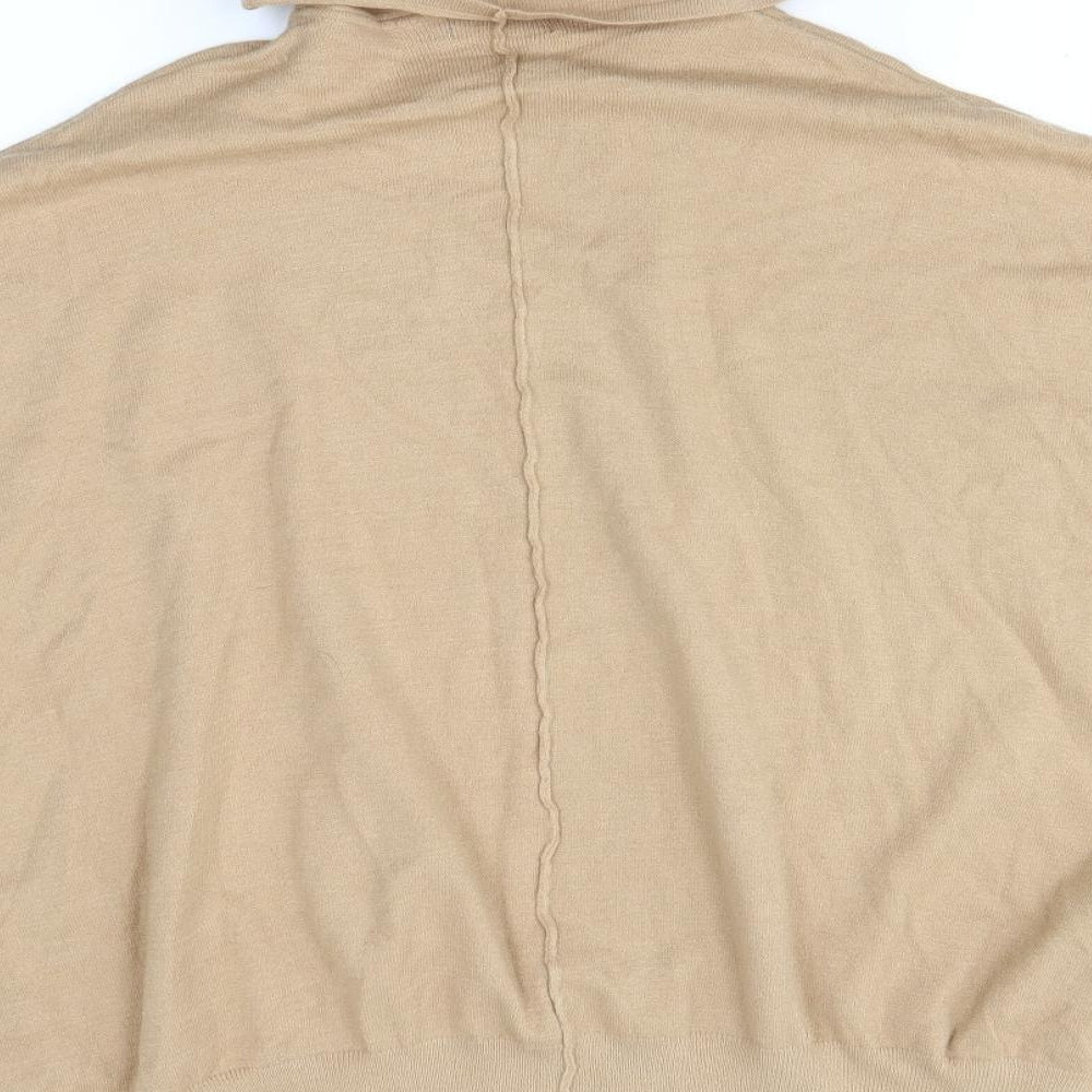 F&F Womens Beige   Cape Jumper Size M