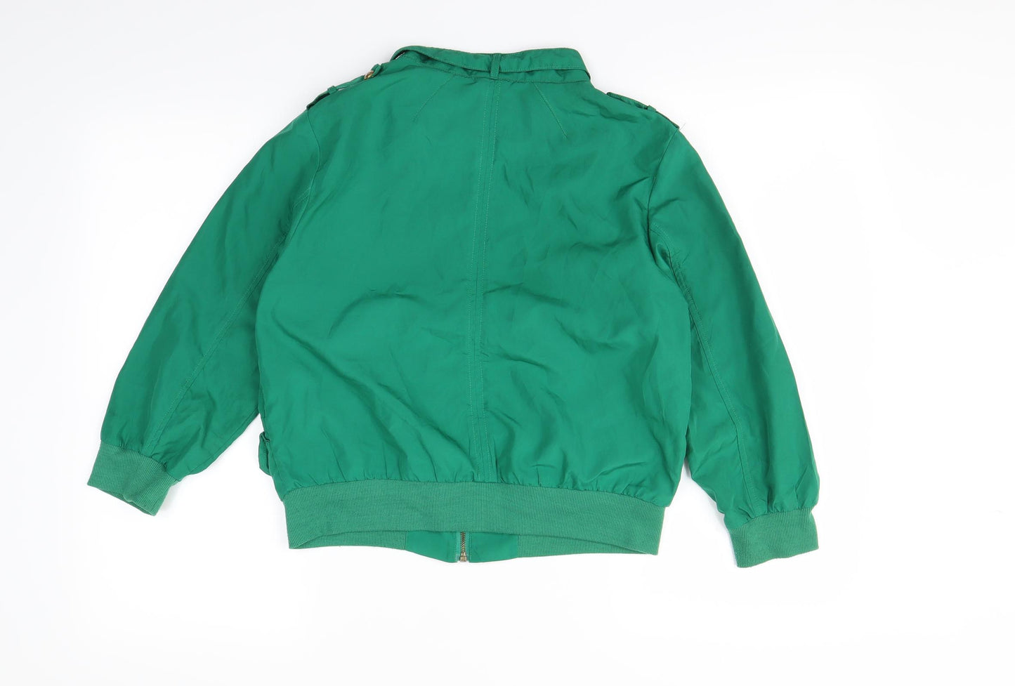 RCC Fashion Womens Green   Rain Coat Coat Size M