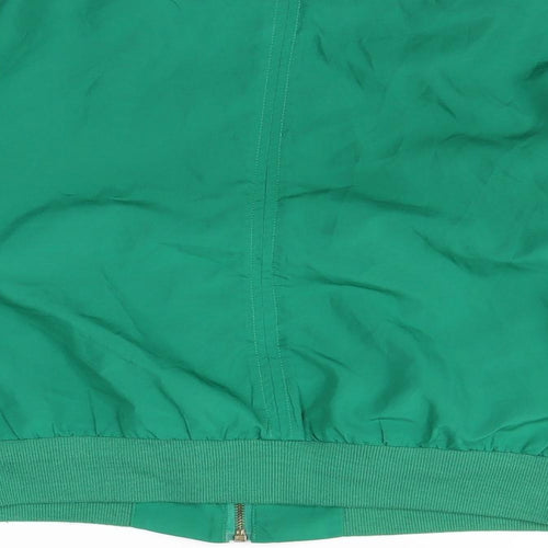 RCC Fashion Womens Green   Rain Coat Coat Size M