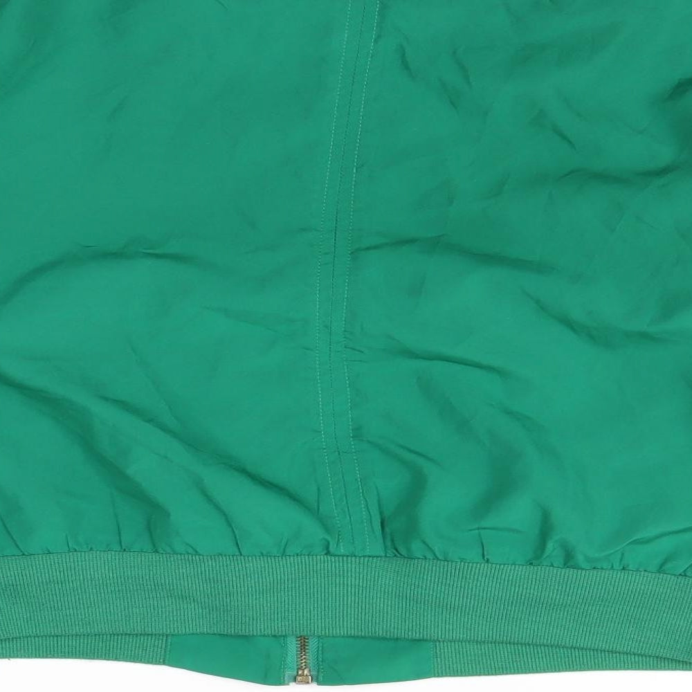 RCC Fashion Womens Green   Rain Coat Coat Size M