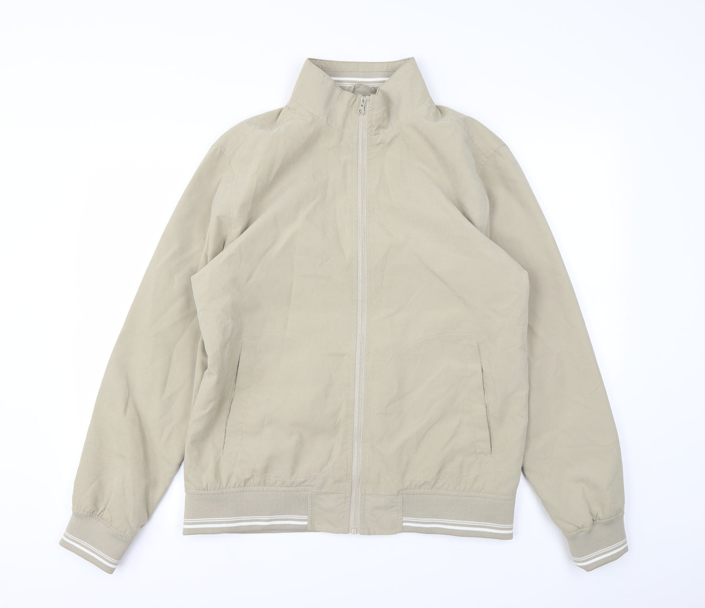 Greenwood Mens Beige   Jacket Coatigan Size M