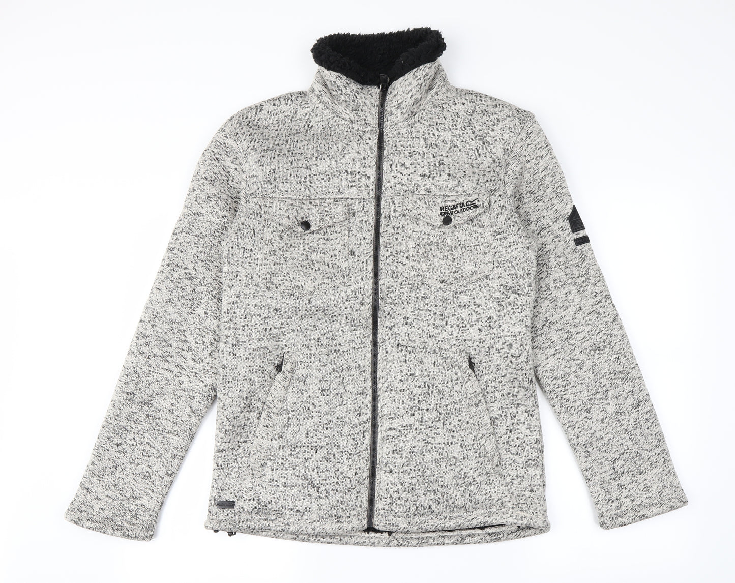 Regatta Womens Grey   Full Zip Jumper Size S