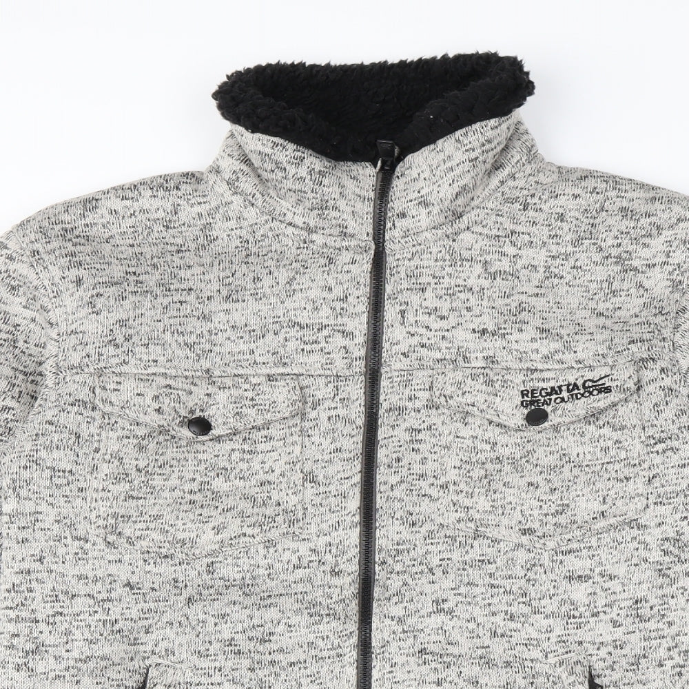 Regatta Womens Grey   Full Zip Jumper Size S