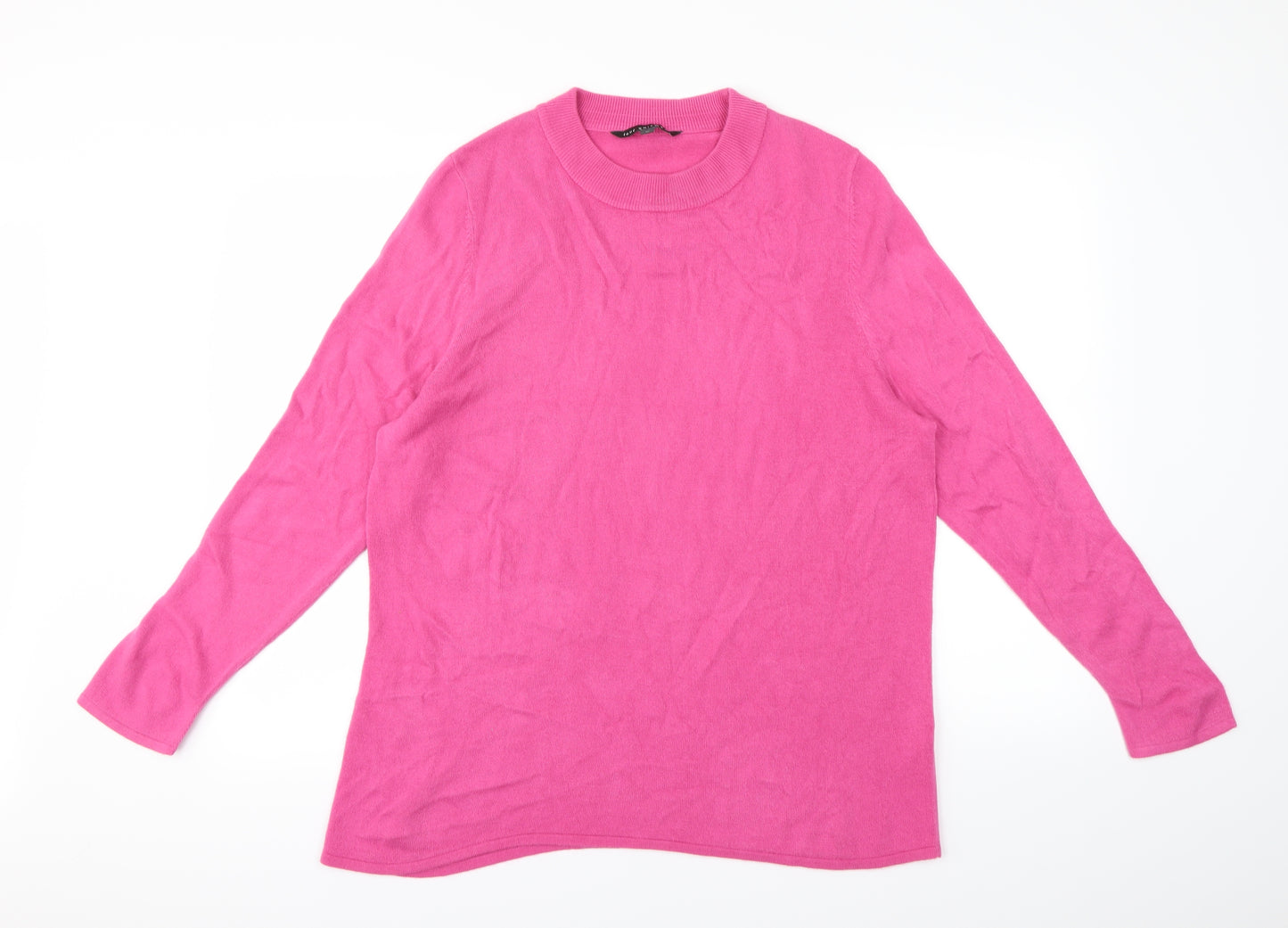 love knitwear Womens Pink   Pullover Jumper Size 20