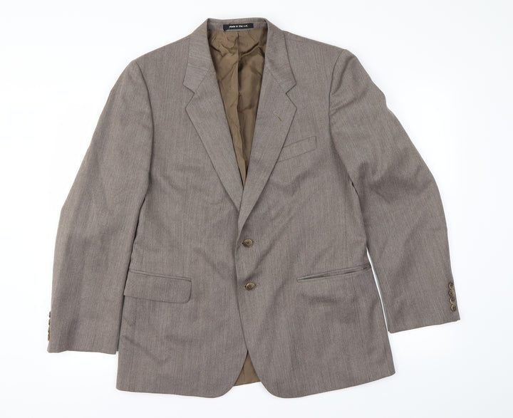 St Michael  Mens Brown   Jacket Blazer Size L