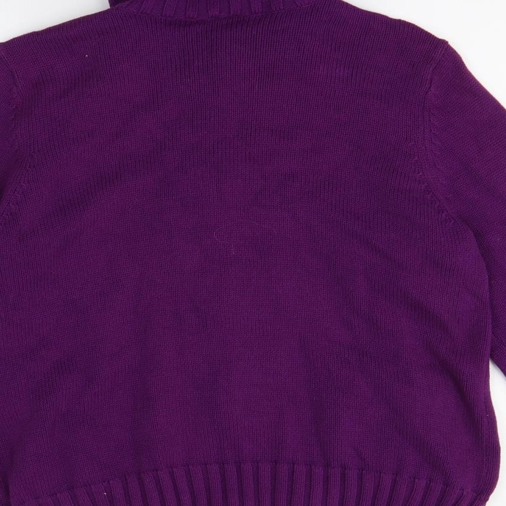 BHS Womens Purple   Pullover Jumper Size 16
