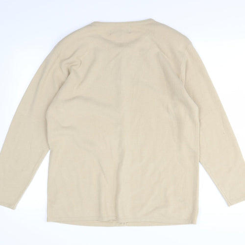 CASAMIA Womens Beige   Cardigan Jumper One Size