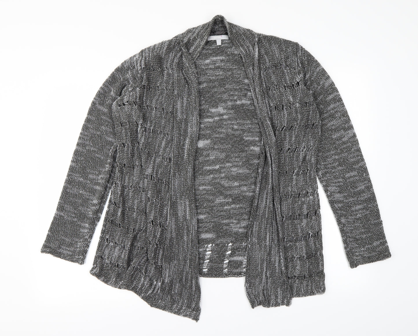 Per Una Womens Grey   Cardigan Jumper Size 16