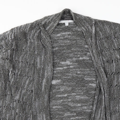 Per Una Womens Grey   Cardigan Jumper Size 16