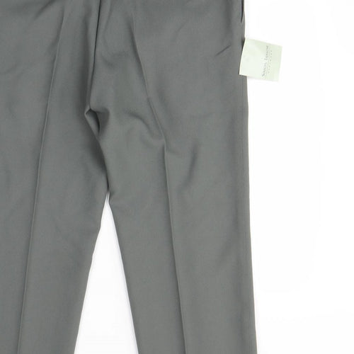 Simon Taylor Mens Green   Dress Pants Trousers Size S L30 in