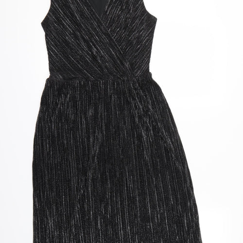 Paraphrase Womens Black   Fit & Flare  Size XS