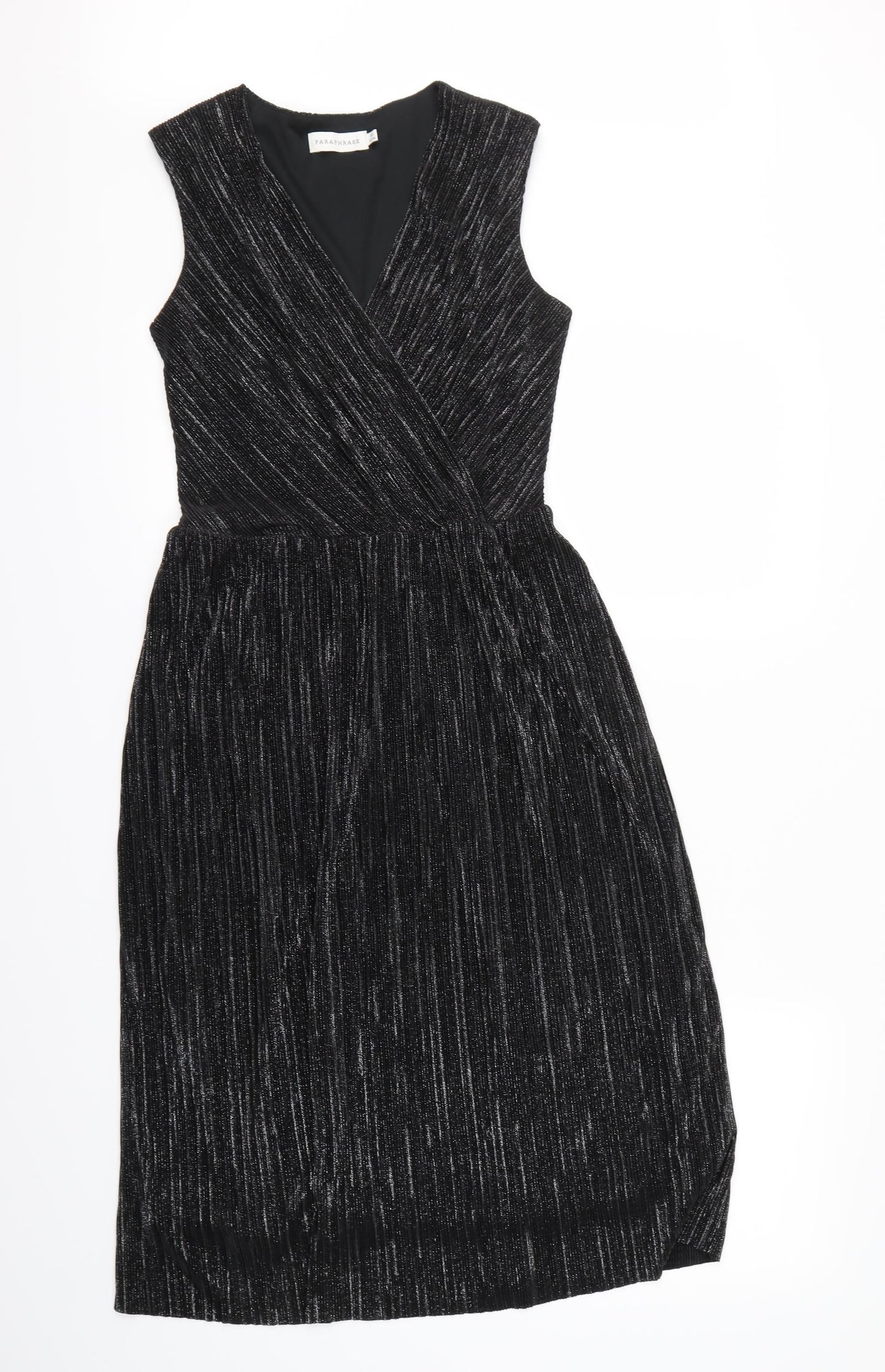 Paraphrase Womens Black   Fit & Flare  Size XS
