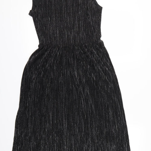 Paraphrase Womens Black   Fit & Flare  Size XS