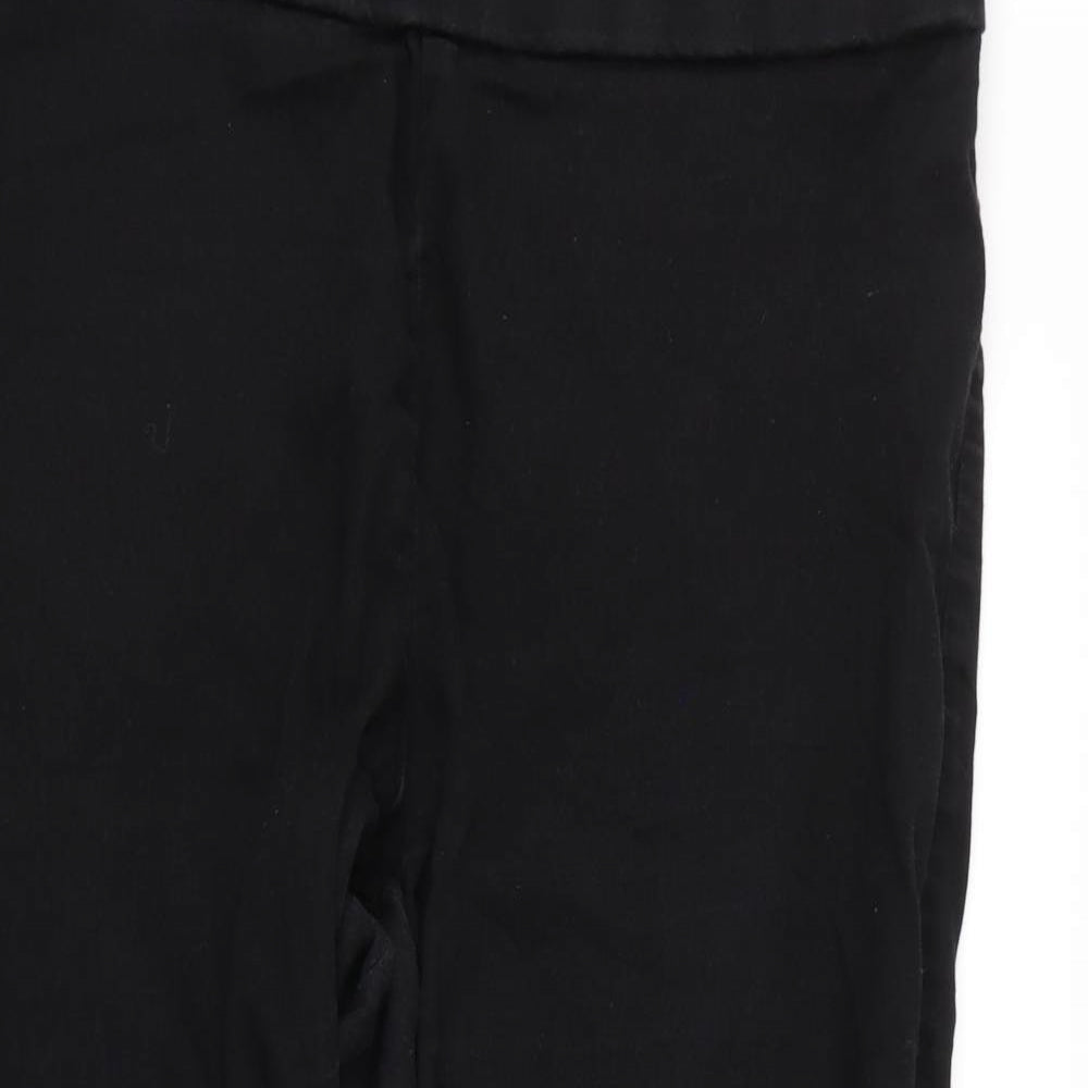 ASOS Womens Black  Denim Straight Jeans Size 22 L27 in