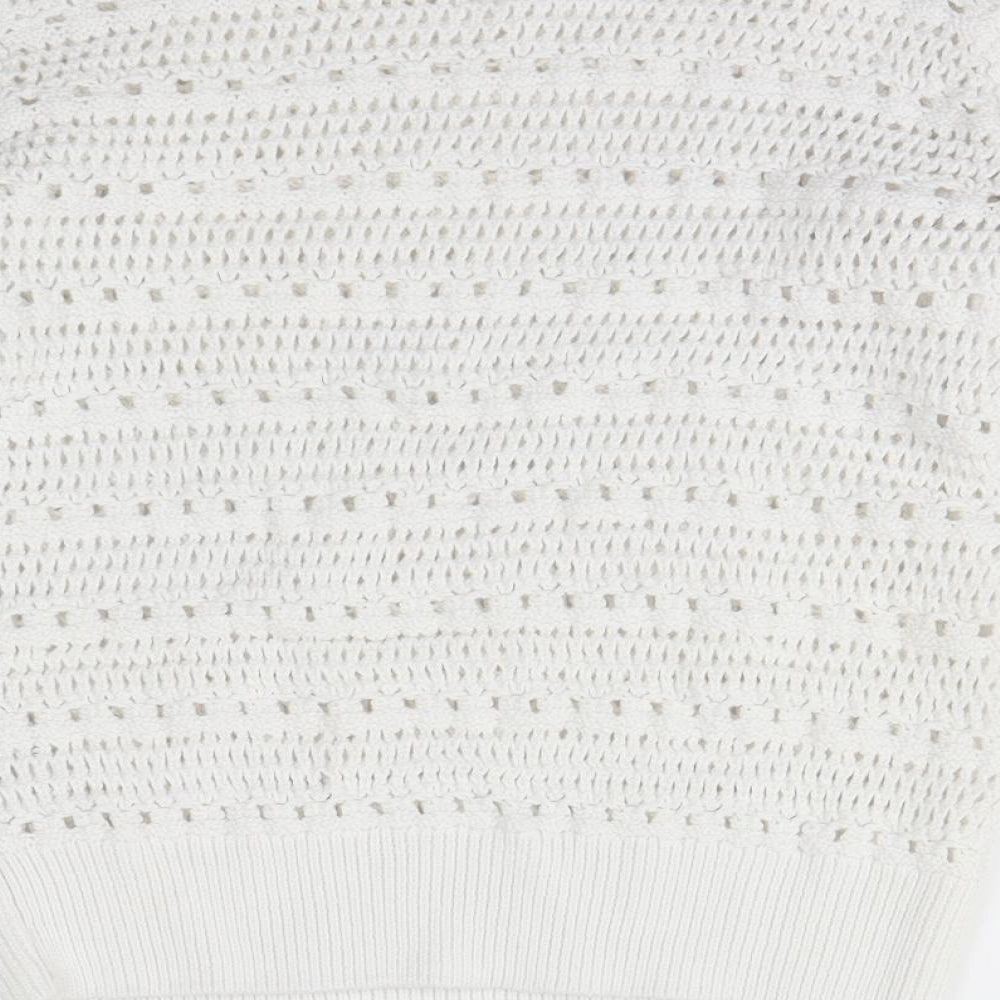 Papaya Womens White   Pullover Jumper Size 16