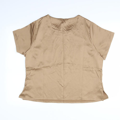 classics  Womens Gold   Basic Blouse Size 18