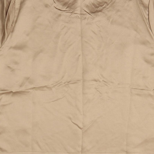 classics  Womens Gold   Basic Blouse Size 18