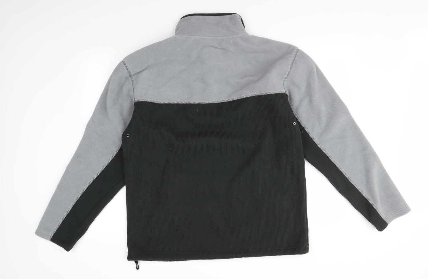 Active Sportswear Mens Grey   Henley Jumper Size M