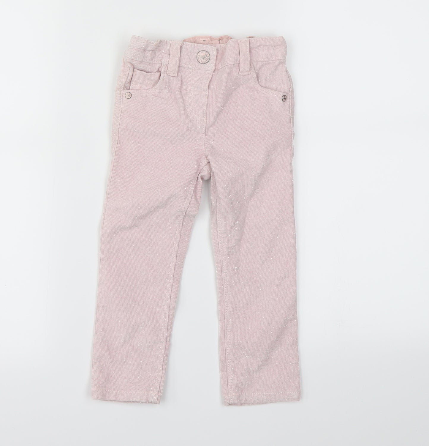 NEXT Girls Pink   Straight Jeans Size 2-3 Years