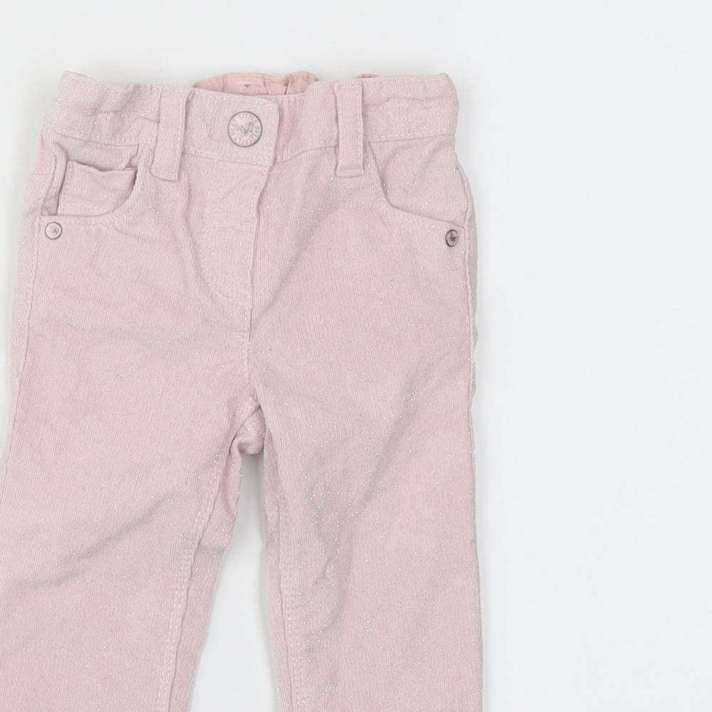 NEXT Girls Pink   Straight Jeans Size 2-3 Years