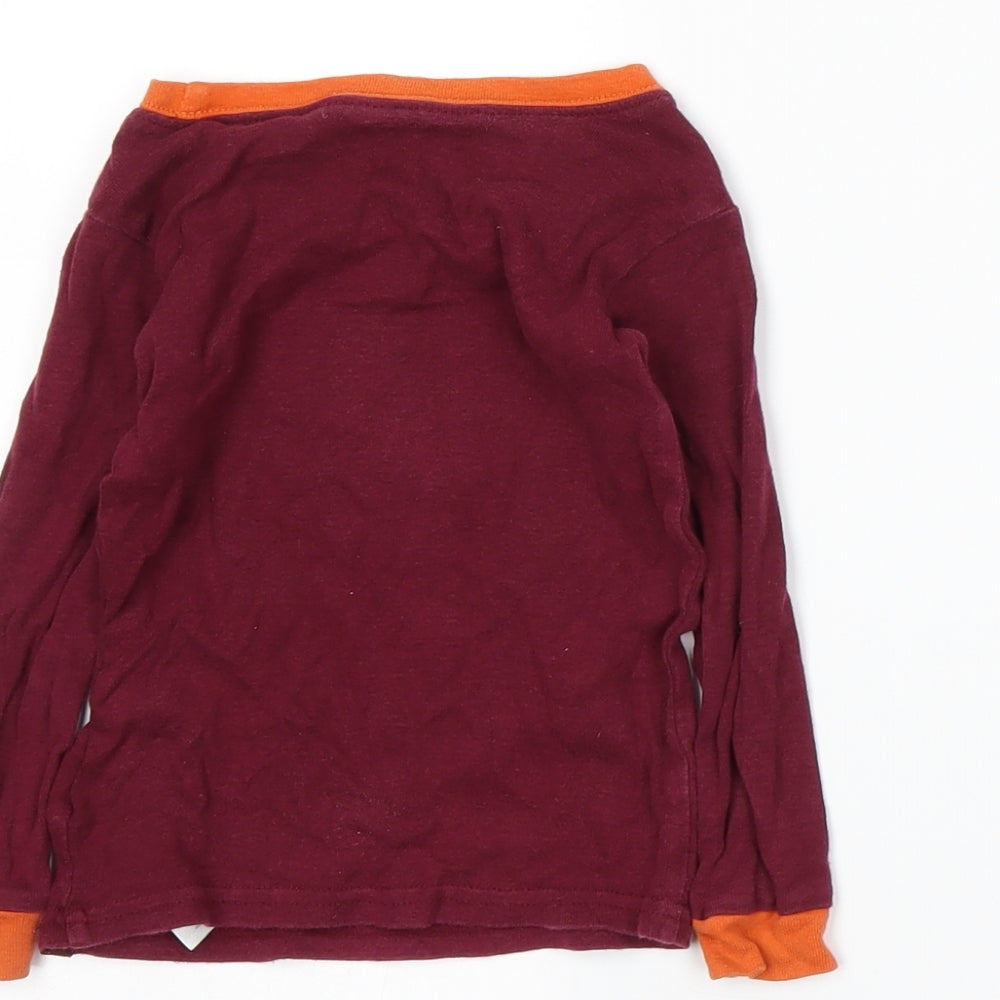 Gap Boys Red   Basic T-Shirt Size 18-24 Months