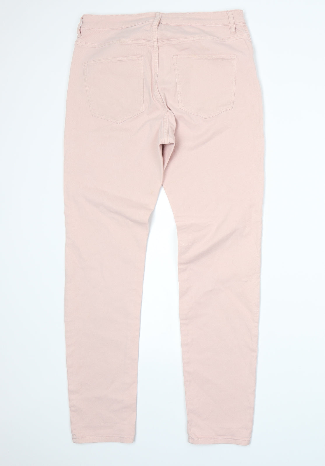 H&M Womens Pink   Skinny Jeans Size 14 L28 in
