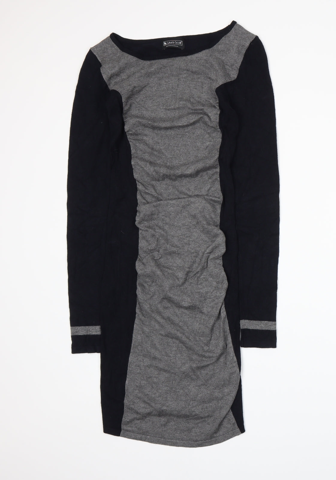 Laura Scott Womens Blue  Knit Bodycon  Size 8