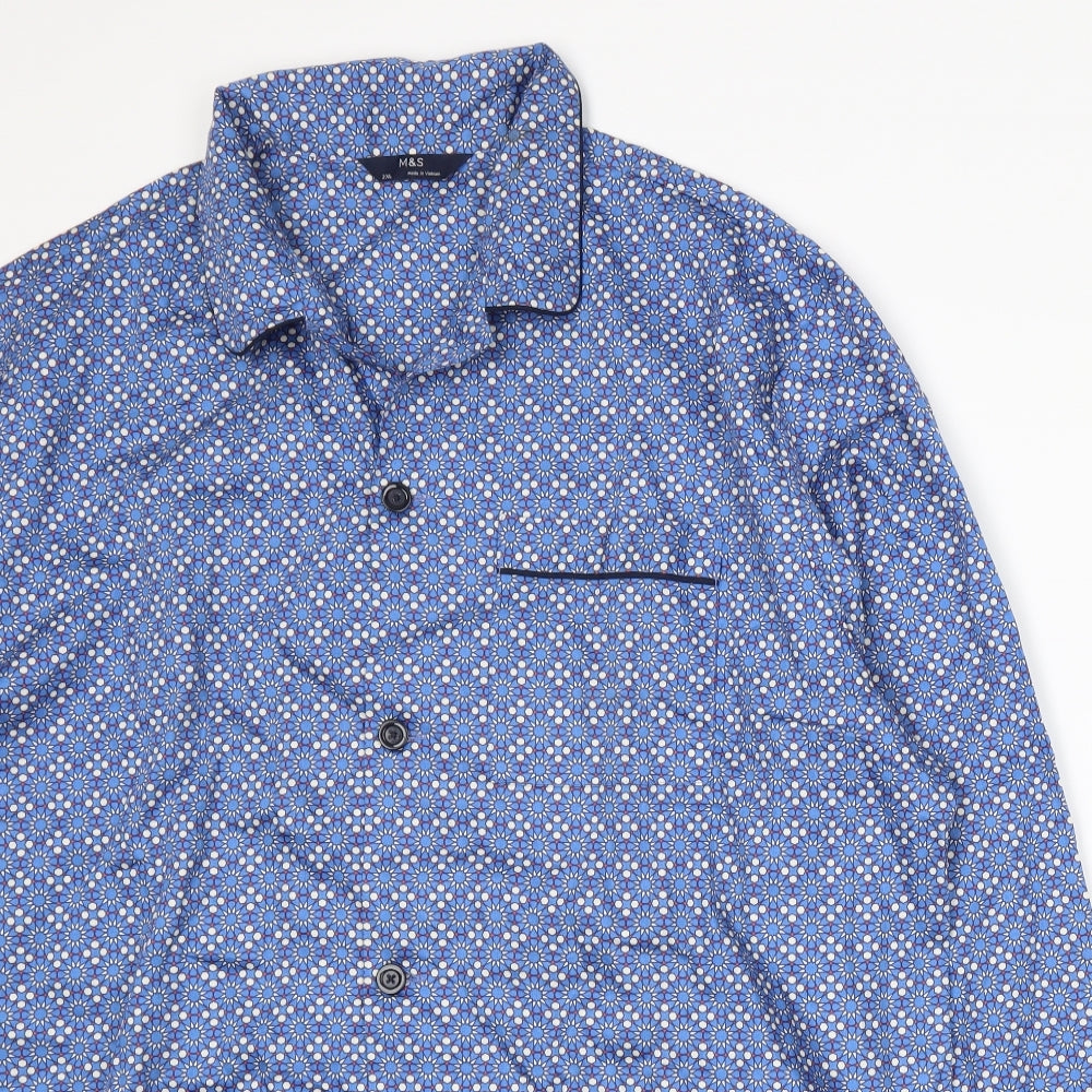 Marks and Spencer Mens Blue    Nightshirt Size 2XL