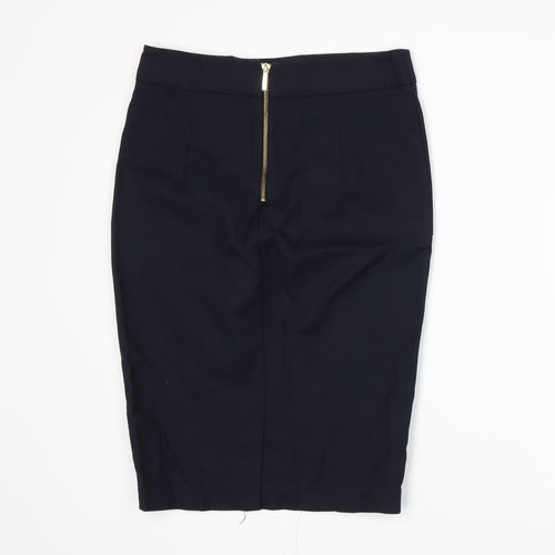 Zara Womens Blue   Straight & Pencil Skirt Size M