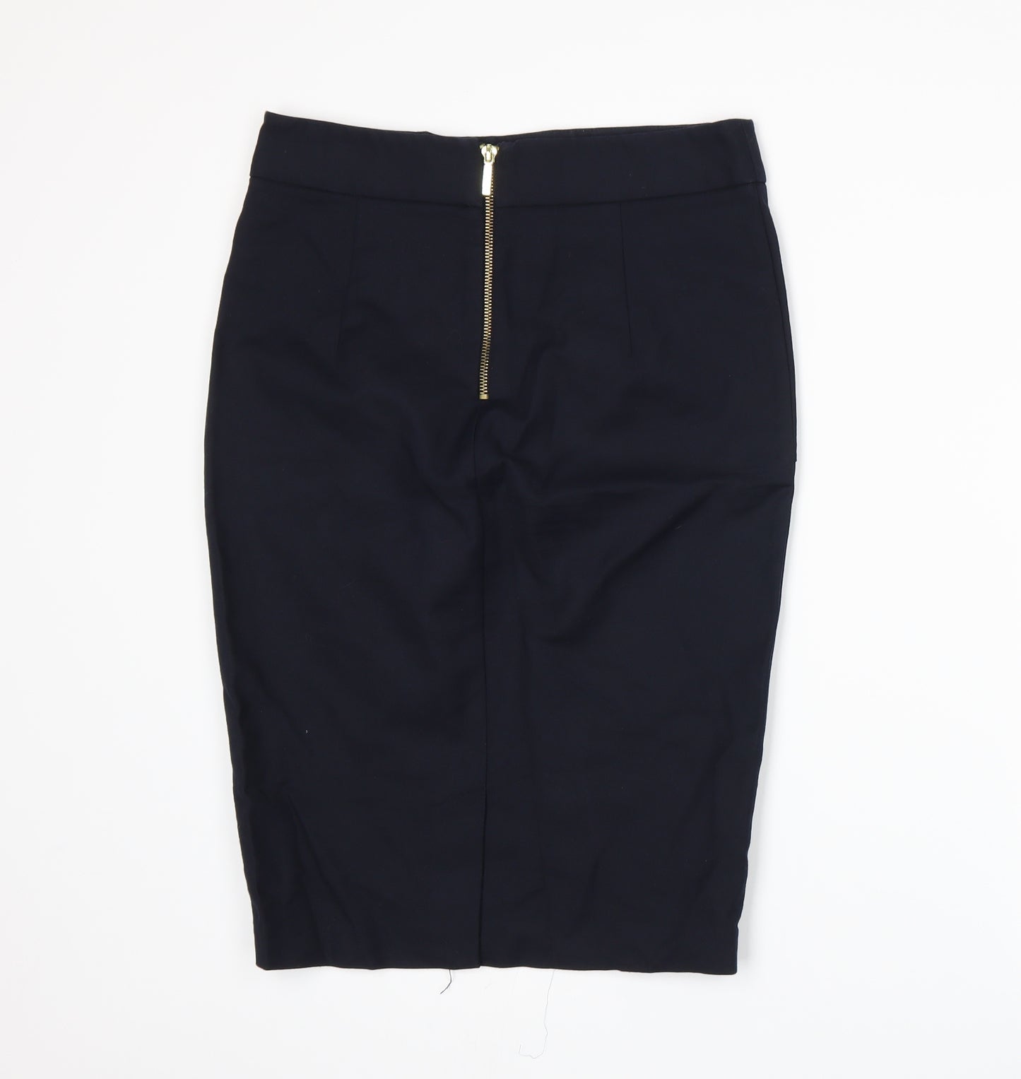 Zara Womens Blue   Straight & Pencil Skirt Size M