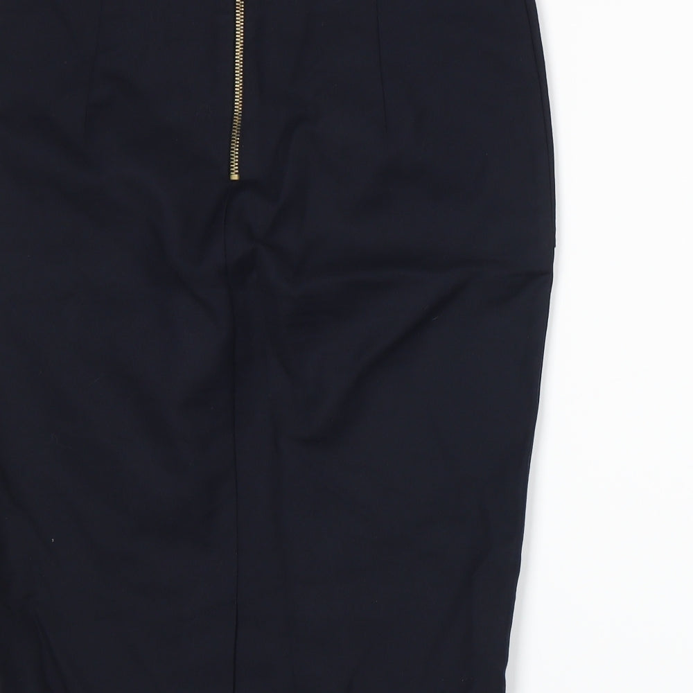 Zara Womens Blue   Straight & Pencil Skirt Size M