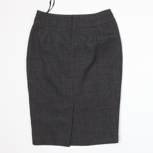 Papaya Womens Grey   Straight & Pencil Skirt Size 8