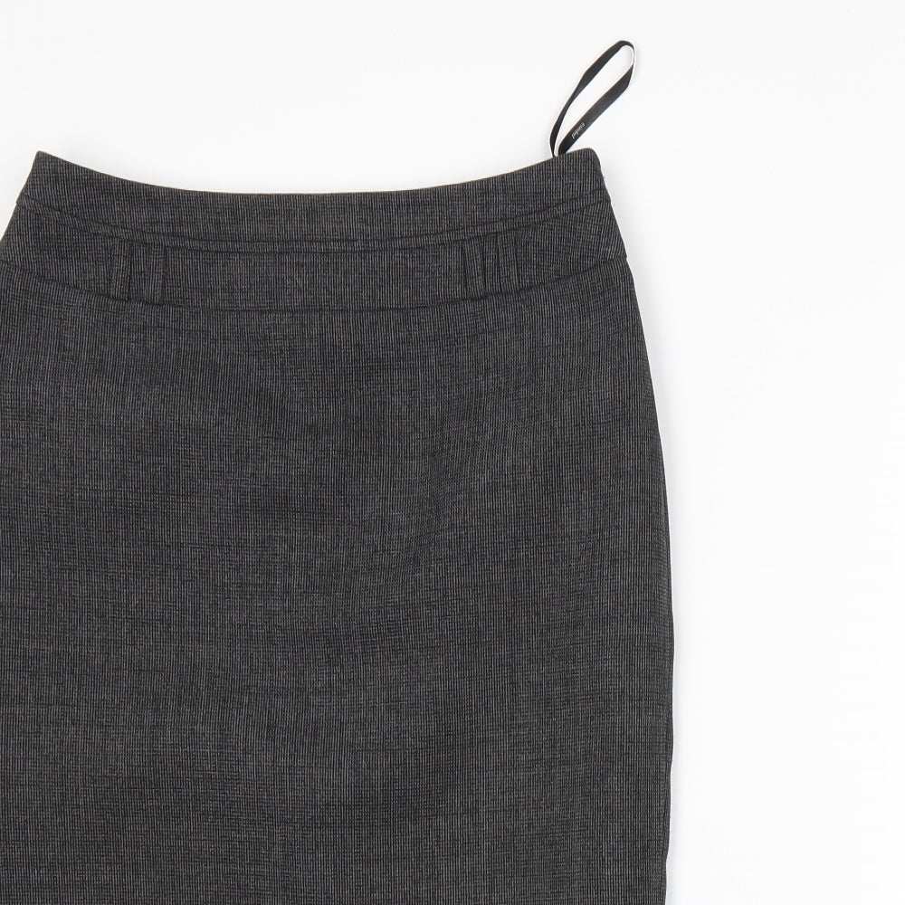 Papaya Womens Grey   Straight & Pencil Skirt Size 8