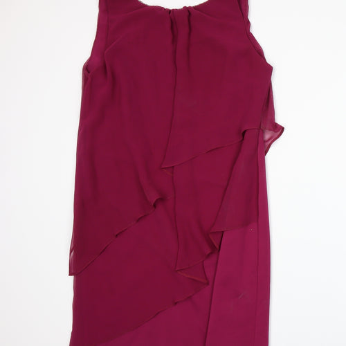 Wallis Womens Purple   A-Line  Size 12