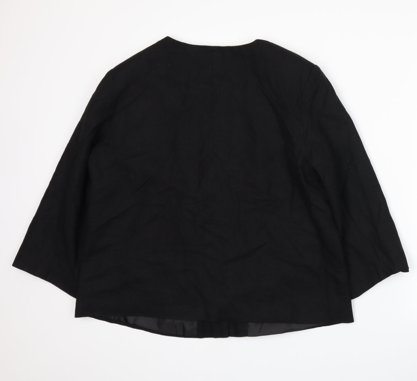 Damart Womens Black   Jacket  Size 18