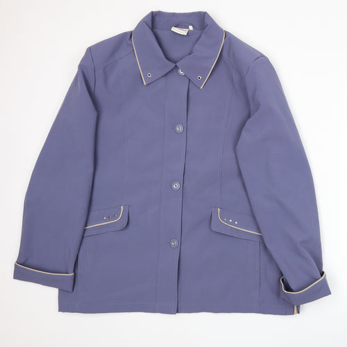 Amalina Womens Purple   Jacket  Size 18
