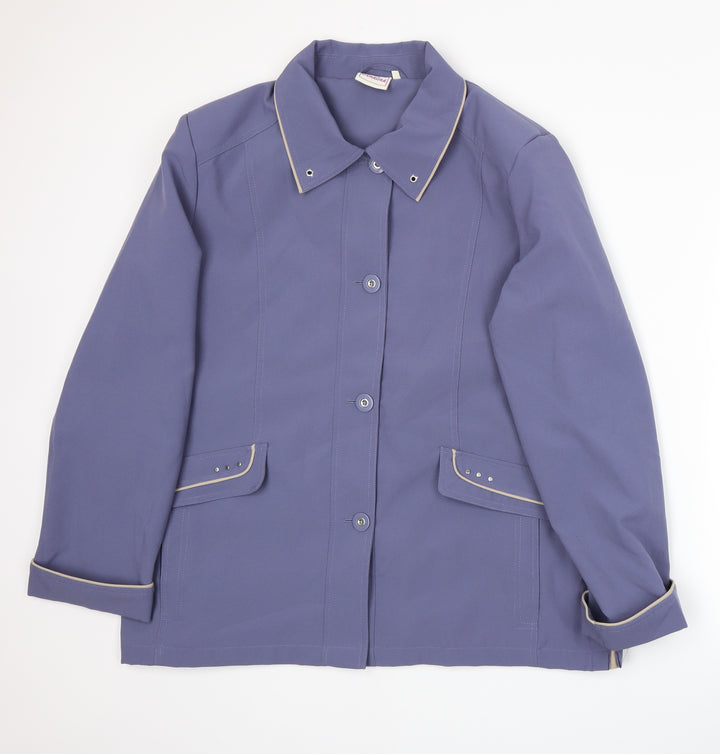 Amalina Womens Purple   Jacket  Size 18